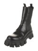 Prada Patent Leather Chelsea Boots