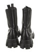 Prada Patent Leather Chelsea Boots