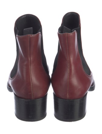 Prada Leather Chelsea Boots