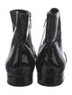 Prada Patent Leather Chelsea Boots