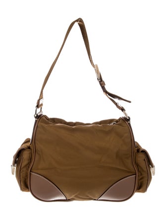 Prada Tessuto Nylon Shoulder Bag Vintage