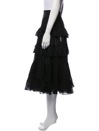 Prada 2000's Midi Length Skirt