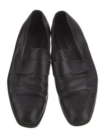 Prada Leather Dress Loafers
