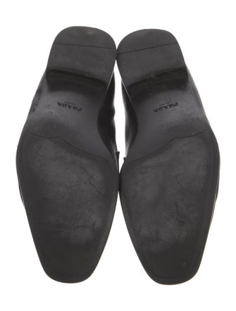 Prada Leather Dress Loafers