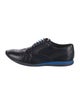 Prada Leather Lasercut Accents Brogues