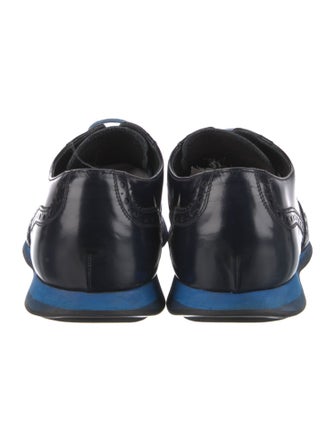 Prada Leather Lasercut Accents Brogues