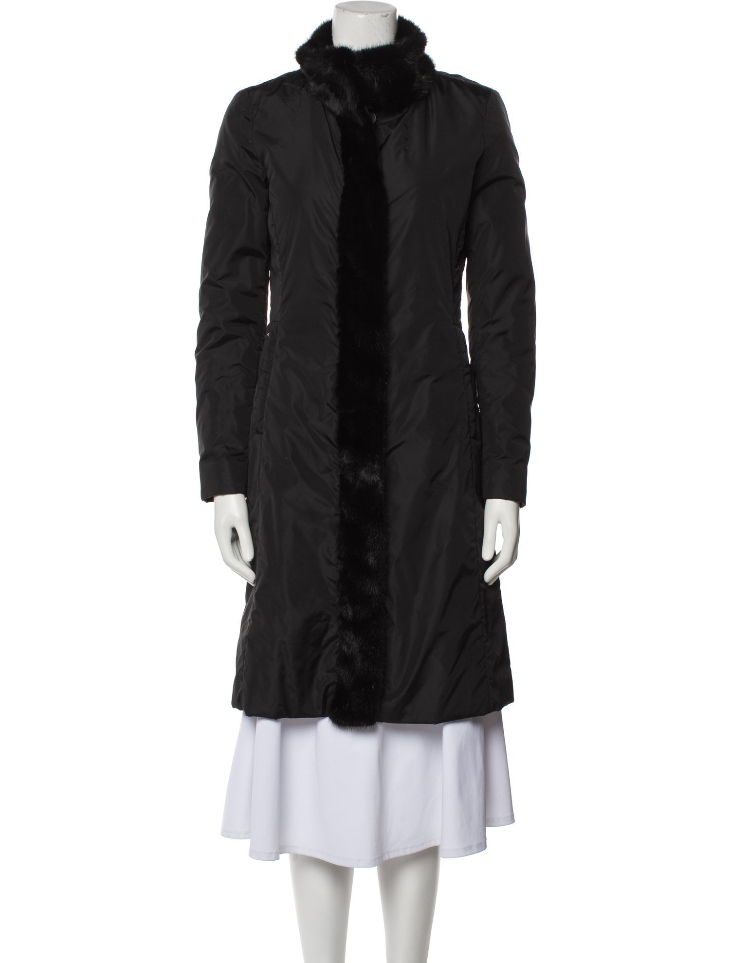 Prada Vintage 2004 Fur Coat