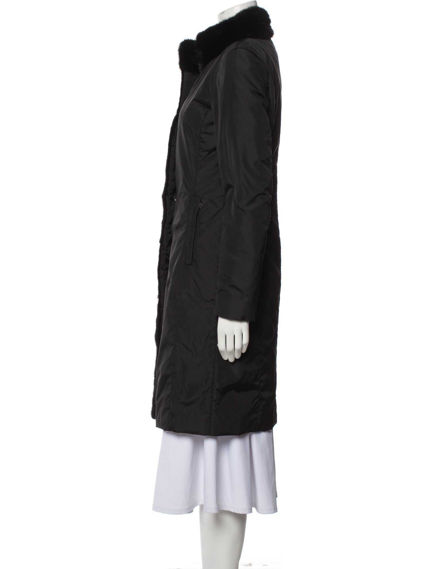 Prada Vintage 2004 Fur Coat