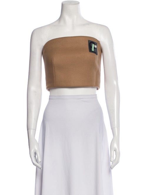 Prada 2018 Virgin Wool Crop Top