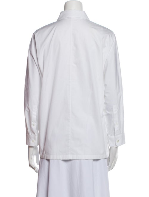 Prada 2021 Long Sleeve Button-Up Top