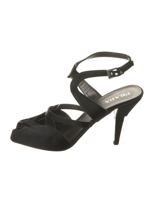 Prada Satin Sandals