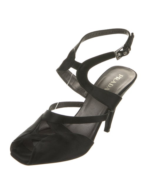 Prada Satin Sandals