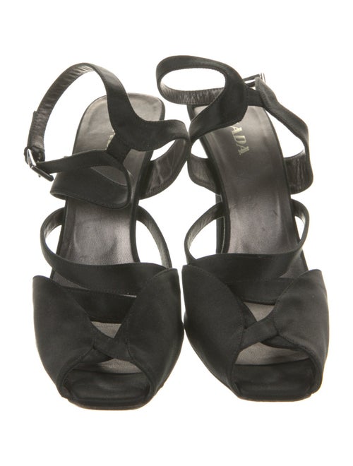 Prada Satin Sandals