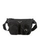Prada Leather-Trimmed Tessuto Waist Bag