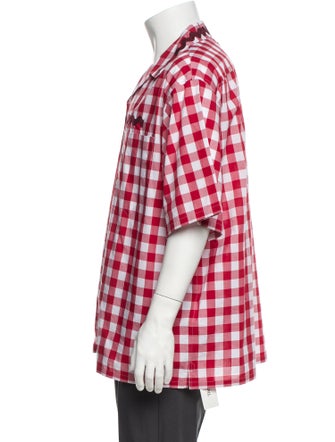 Prada 2023 Gingham Shirt