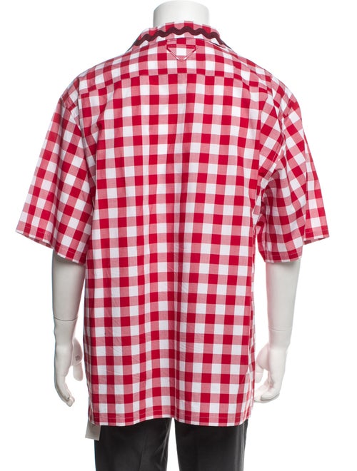 Prada 2023 Gingham Shirt
