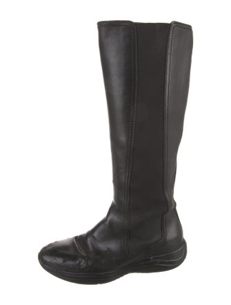 Prada Leather Riding Boots