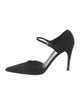 Prada Suede D'Orsay Pumps