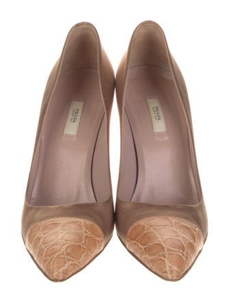 Prada Satin Pumps