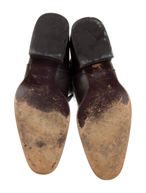 Prada Leather Combat Boots