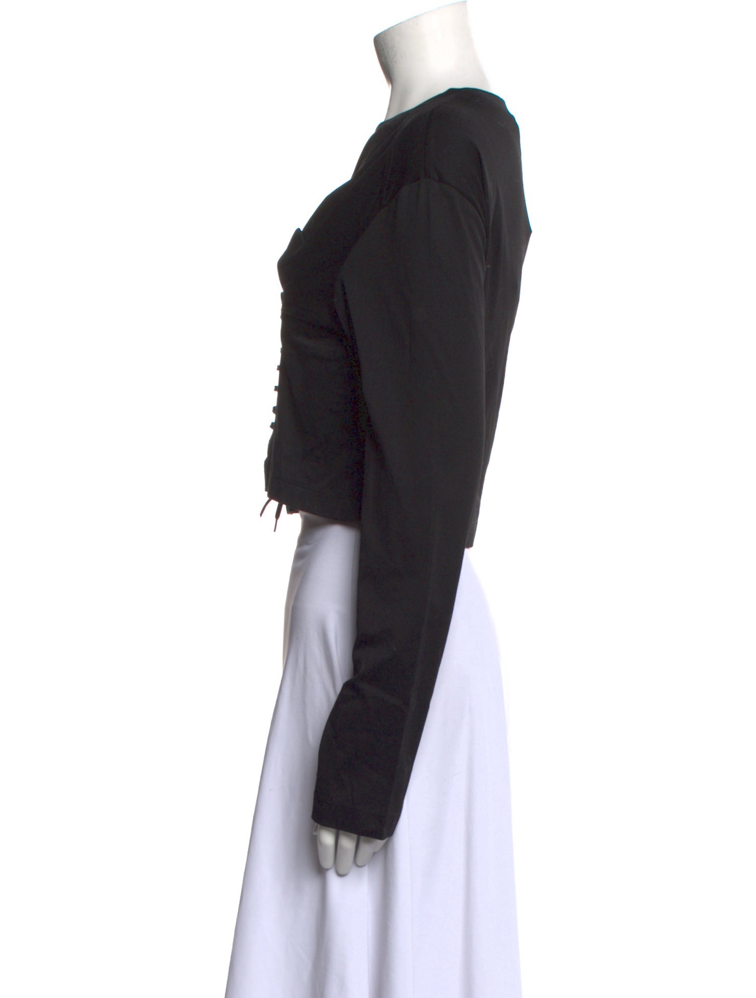 Prada 2022 Crew Neck Crop Top