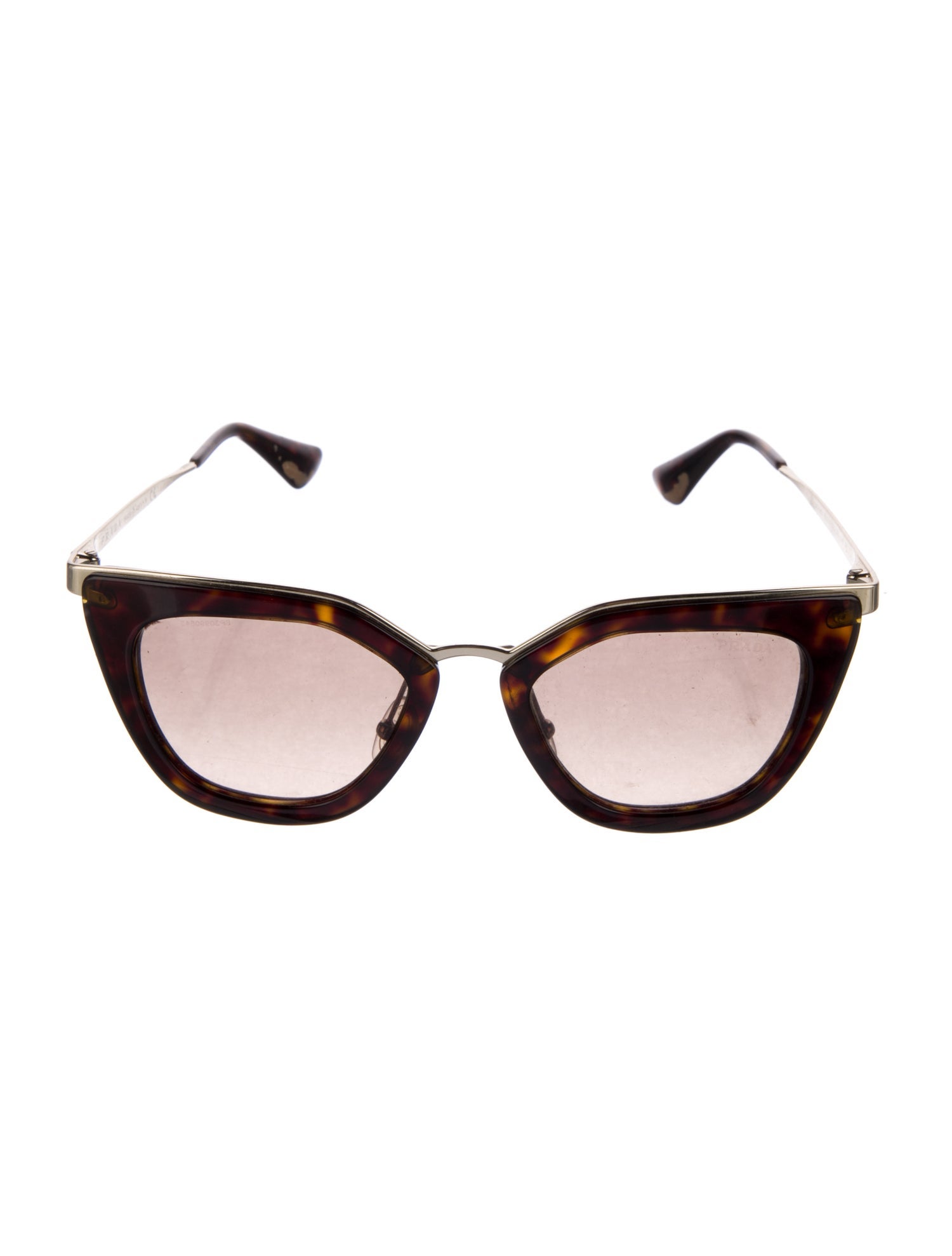Prada Cat-Eye Tinted Sunglasses