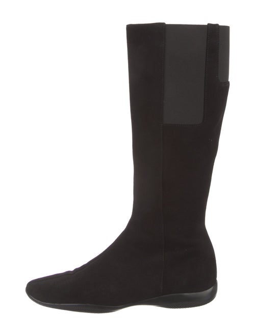 Prada Suede Riding Boots