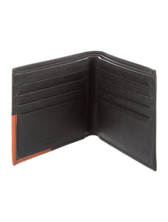 Prada Saffiano Lux Leather Bifold Wallet