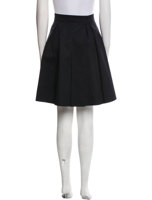 Prada Pleated Accents Knee-Length Skirt