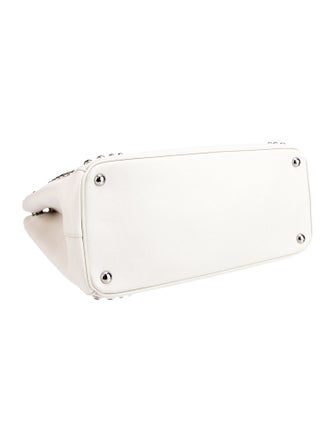 Prada Saffiano Lux Leather Galleria Double Zip