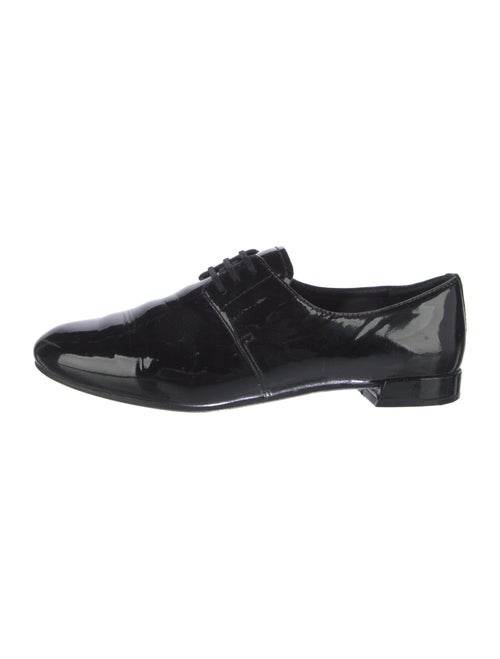 Prada Spazzolato Loafers Patent Leather Oxfords