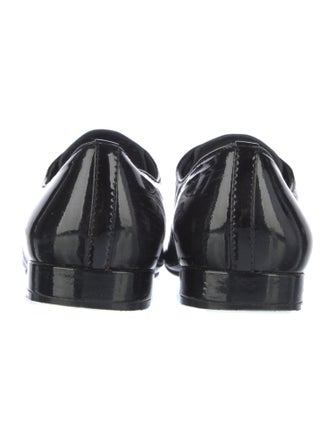 Prada Spazzolato Loafers Patent Leather Oxfords