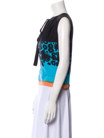 Prada 2015 Printed Top