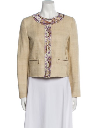 Prada 2015 Silk Evening Jacket