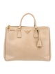 Prada Saffiano Leather Galleria Double Zip Large