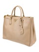 Prada Saffiano Leather Galleria Double Zip Large