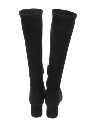 Prada Suede Riding Boots