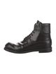 Prada Leather Lace-Up Boots