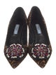 Prada Ponyhair Printed Pumps