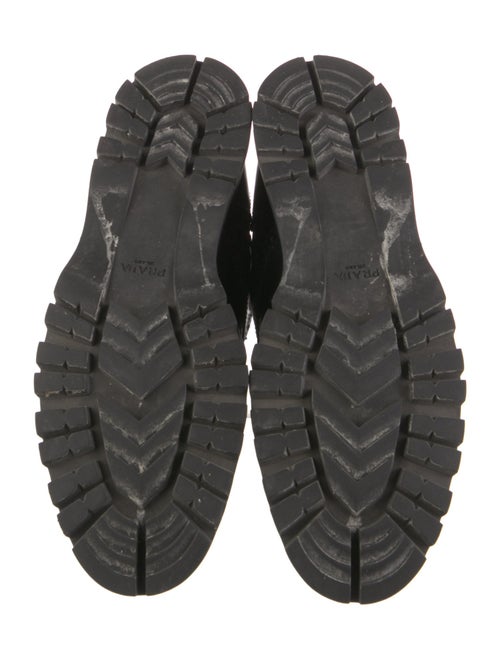 Prada Leather Combat Boots