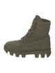 Prada Canvas Combat Boots