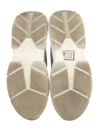 Prada Whipstitch Trim Sock Sneakers