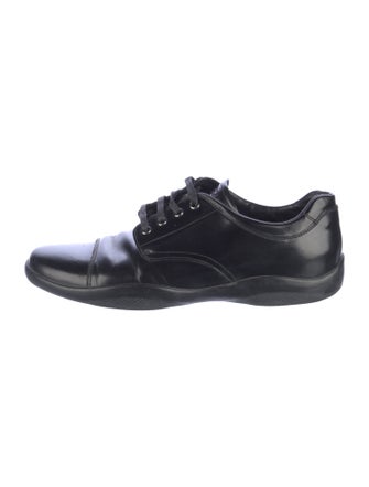 Prada Leather Derby Shoes