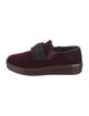 Prada Velvet Bow Accents Loafers