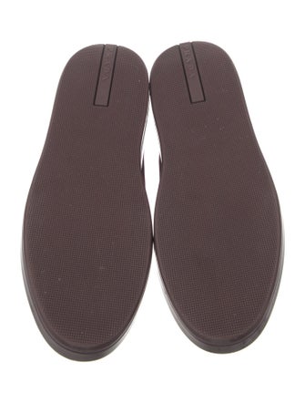 Prada Velvet Bow Accents Loafers