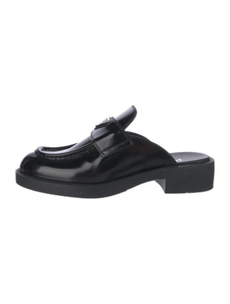 Prada Leather Mules
