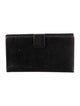 Prada Saffiano Triangle Leather Continental Wallet