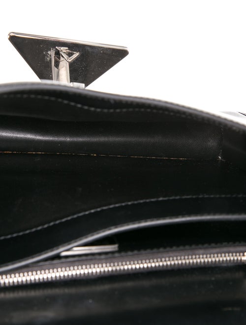 Prada Spazzolato Leather Embleme