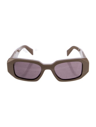 Prada Square Tinted Sunglasses