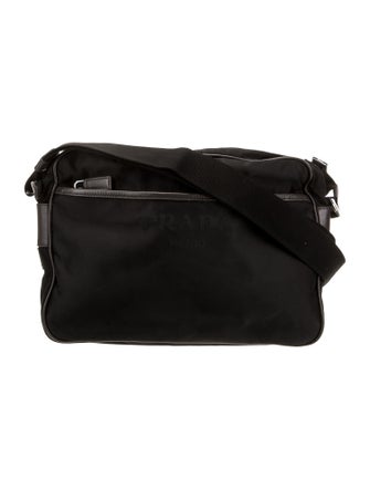Prada Saffiano Leather Messenger Bag